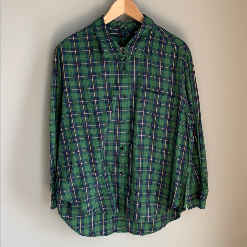 Zara Oversized Button Down